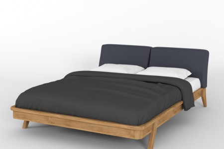 Кровать с мягкой спинкой LOFT фото